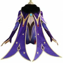 Auscosplay Genshin Impact Mona Cosplay Costume Dress