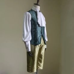 Auscosplay Mens Victorian Elegant Gothic Aristocrat 18th Century Costume Medieval Renaissance Costumes