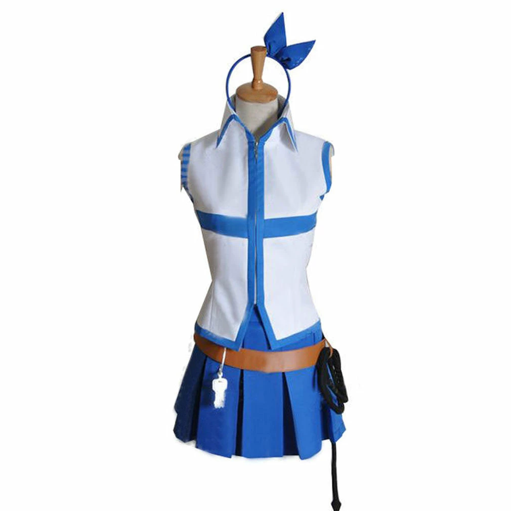Auscosplay Fairy Tail Lucy Heartfilia Cosplay Costume Anime Costume 3 Auscosplay Fairy Tail Lucy Heartfilia Cosplay Costume Anime Costume