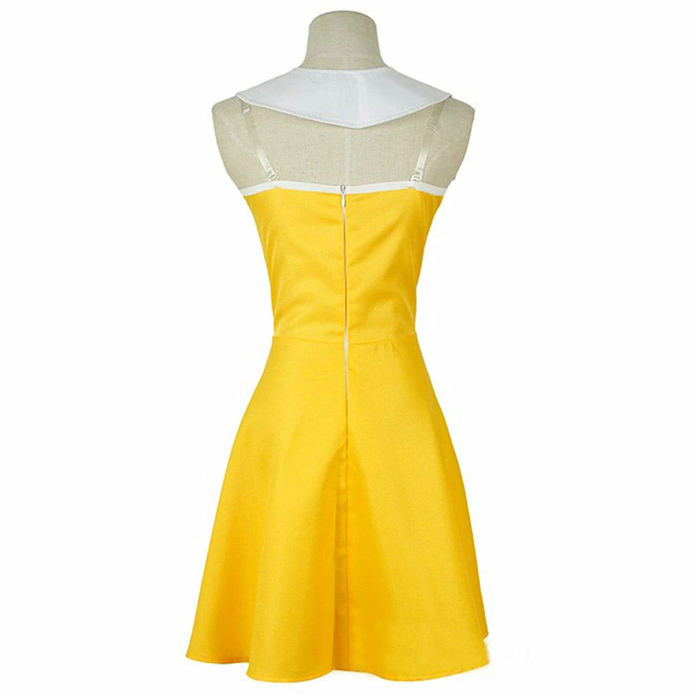 Auscosplay Fairy Tail Levy Mcgarden Yellow Cosplay Costume Anime Costume 6 Auscosplay Fairy Tail Levy Mcgarden Yellow Cosplay Costume Anime Costume