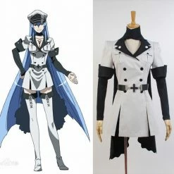 Outlet Auscosplay Store 44 Auscosplay Akame GA KILL Esdeath Empire Cosplay Costume Anime Costume