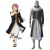Auscosplay Fairy Tail Natsu Dragneel Cosplay Costume Anime Costume 2 Auscosplay Fairy Tail Natsu Dragneel Cosplay Costume Anime Costume