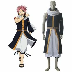 Auscosplay Fairy Tail Natsu Dragneel Cosplay Costume Anime Costume