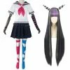 Auscosplay Danganronpa 2 Ibuki Mioda Cosplay Costume School Uniform Anime Costume