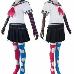 Auscosplay Danganronpa 2 Ibuki Mioda Cosplay Costume School Uniform Anime Costume