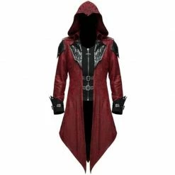 Auscosplay Assassin's Creed Jackets Hooded Coat Costume For Men Or Woman Assassin's Creed Costumes