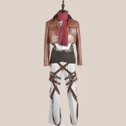 Auscosplay Attack On Titan Costumes Attack On Titan Mikasa Ackerman Cosplay Costume Full Set
