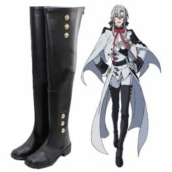 Auscosplay Seraph Of The End Vampire Ferid Bathory Boots Anime Cosplay Shoes