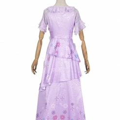 Auscosplay Encanto Isabela Madrigal Princess Dress Cosplay Costume