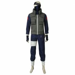 Auscosplay Anime Costume Naruto Hatake Kakashi Outfit Cosplay Costume