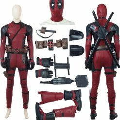 Auscosplay Deadpool Costumes Deadpool 2 Costume Wade Wilson 2020 Cosplay Outfit