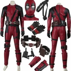Auscosplay Deadpool Wade Wilson Cosplay Costume Outfit Deadpool Costumes