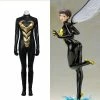 Auscosplay Hzym Ant-Man Wasp Janet Van Dyne Jumpsuit Cosplay Costume