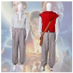 Auscosplay Prince & Princess Costume 2019 Aladdin Prince Mena Massoud Cosplay Costume