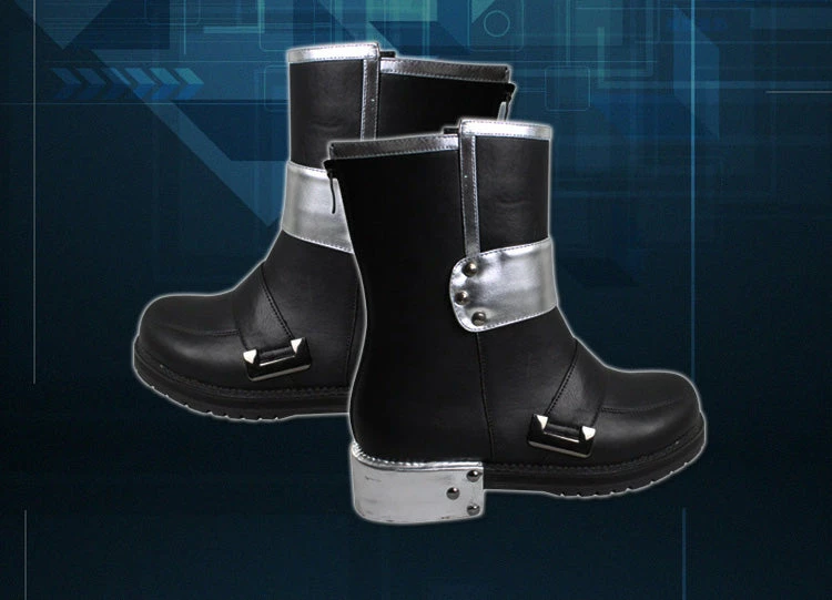 Auscosplay Sword Art Online Kirito Shoes SAO Kirigaya Kazuto Boots 4 Auscosplay Sword Art Online Kirito Shoes SAO Kirigaya Kazuto Boots
