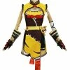 Auscosplay Genshin Impact Xiangling Cosplay Costume Genshin Impact Cosplay