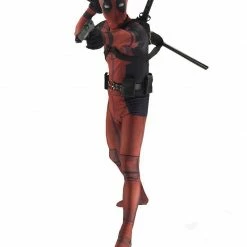Auscosplay Deadpool Costumes 2020 Deadpool Cosplay Costume Bodysuits Suit For Adults And Kids Spandex Zentai 3D Style
