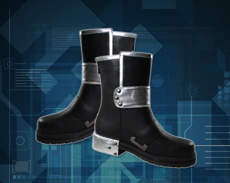 Auscosplay Sword Art Online Kirito Shoes SAO Kirigaya Kazuto Boots 5 Auscosplay Sword Art Online Kirito Shoes SAO Kirigaya Kazuto Boots