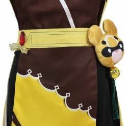 Auscosplay Genshin Impact Xiangling Cosplay Costume Genshin Impact Cosplay