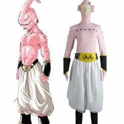 Auscosplay Anime Costume Dragon Ball Z Majin Boo The Evil Boo Cosplay Costume