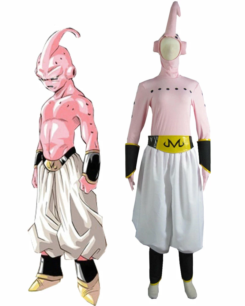 Auscosplay Anime Costume Dragon Ball Z Majin Boo The Evil Boo Cosplay Costume 3 Auscosplay Anime Costume Dragon Ball Z Majin Boo The Evil Boo Cosplay Costume