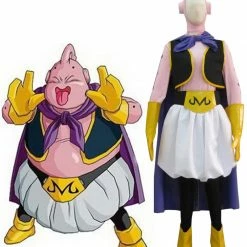 Auscosplay Anime Costume Dragon Ball Z Majin Boo The Fat Boo Cosplay Costume