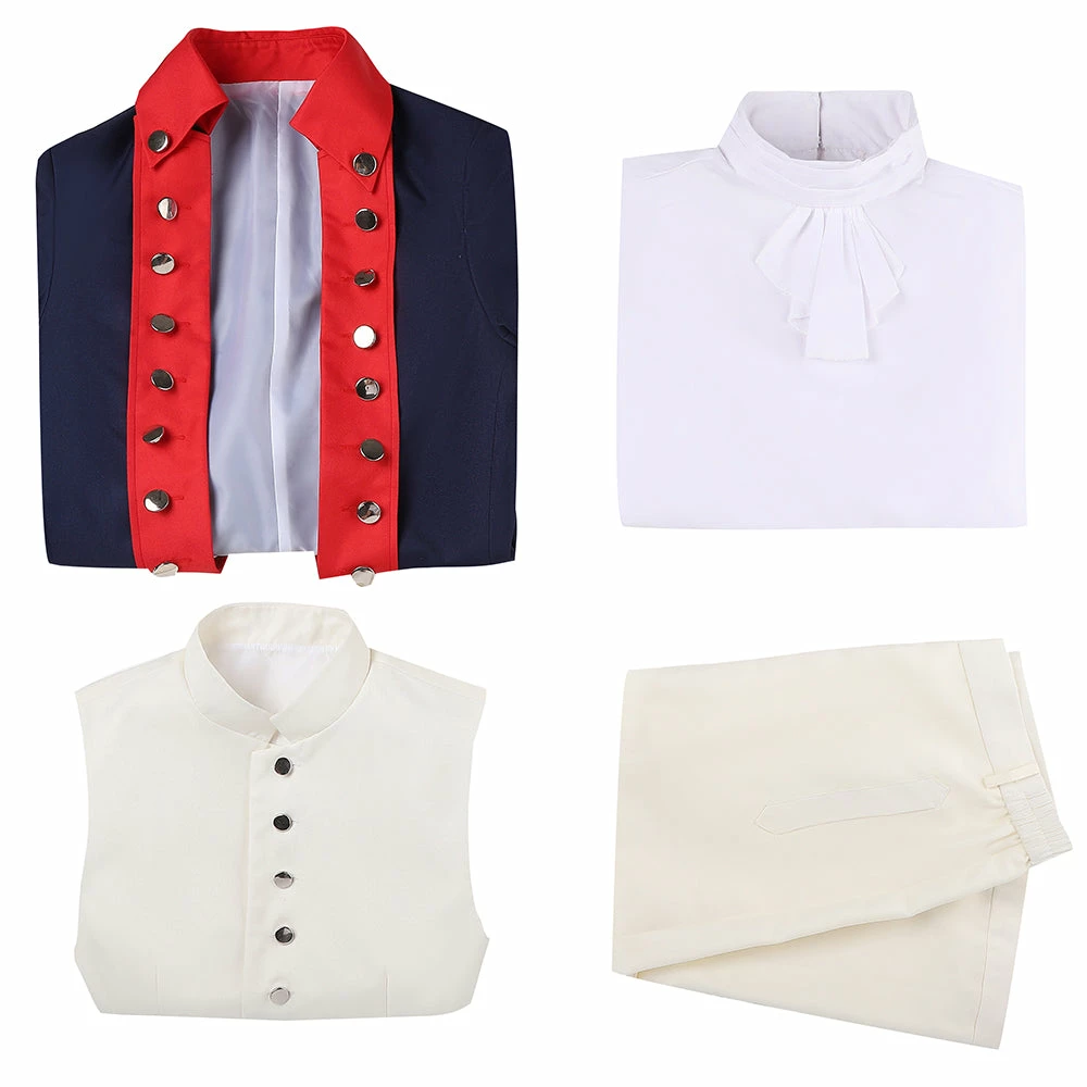 Auscosplay Alexander Hamilton Musical Rock California Colonial Costume 5 Auscosplay Alexander Hamilton Musical Rock California Colonial Costume
