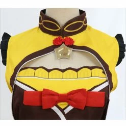 Auscosplay Genshin Impact Xiangling Cosplay Costume Genshin Impact Cosplay