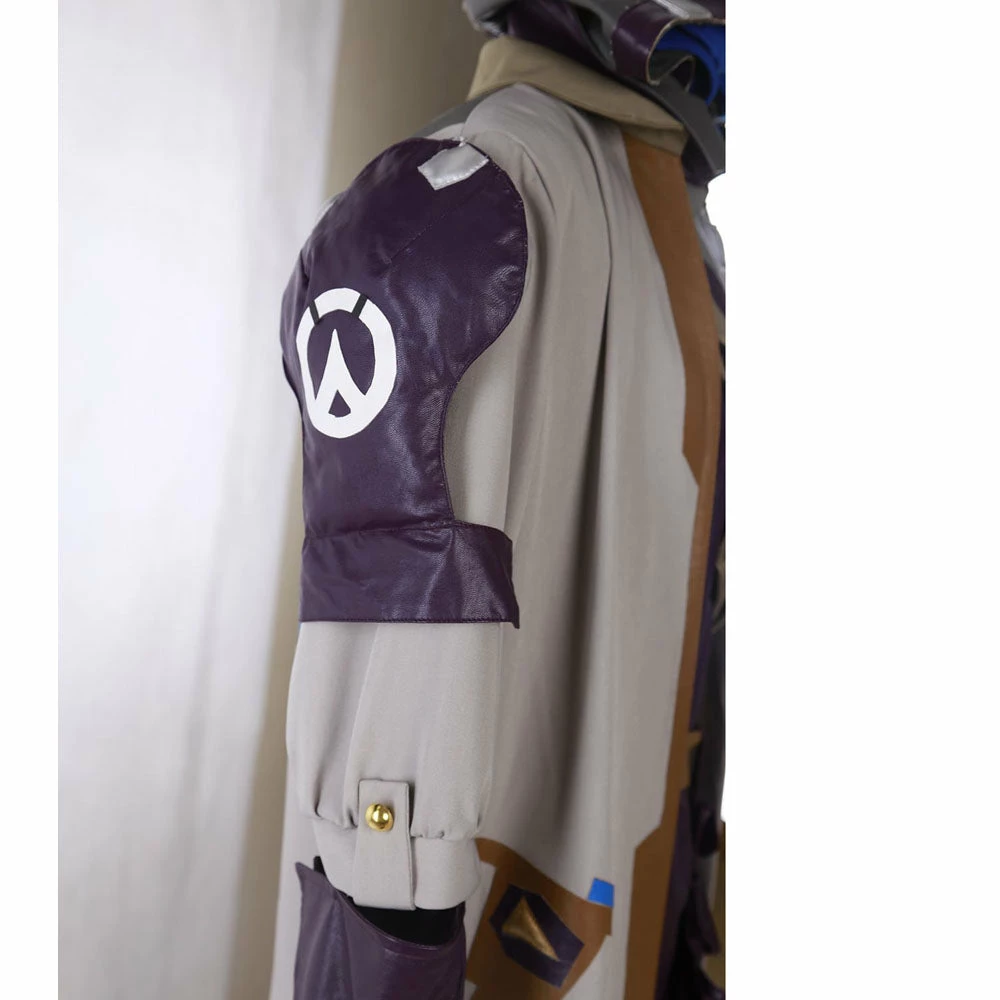 Auscosplay Movie Costume OW Ana Armor Battle Cosplay Costume Full Set 8 Auscosplay Movie Costume OW Ana Armor Battle Cosplay Costume Full Set