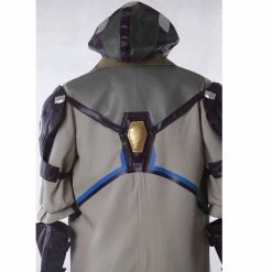 Auscosplay Movie Costume OW Ana Armor Battle Cosplay Costume Full Set 15 Auscosplay Movie Costume OW Ana Armor Battle Cosplay Costume Full Set