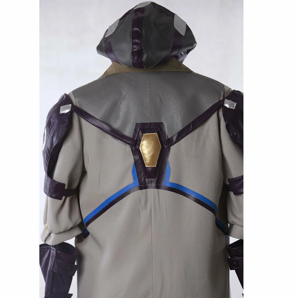 Auscosplay Movie Costume OW Ana Armor Battle Cosplay Costume Full Set 9 Auscosplay Movie Costume OW Ana Armor Battle Cosplay Costume Full Set