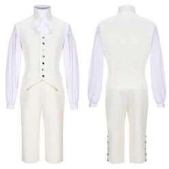 Auscosplay Alexander Hamilton Musical Rock California Colonial Costume
