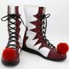 Auscosplay Pennywise Cosplay Shoes/Boots Custom Made For Male/Female