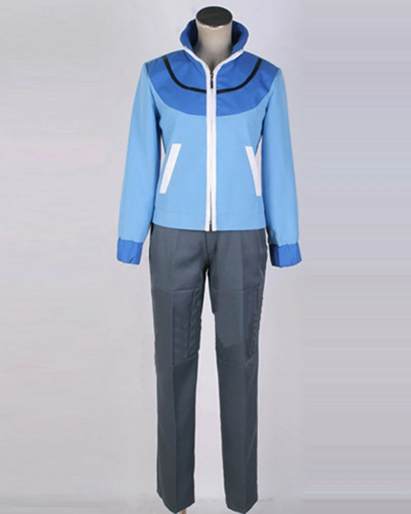 Auscosplay Pokemon Hilbert Touya Cosplay Costume Jacket Coat 5 Auscosplay Pokemon Hilbert Touya Cosplay Costume Jacket Coat