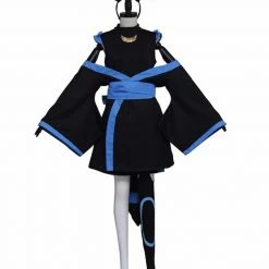 Auscosplay Pokemon Umbreon Human Cosplay Costume Dress