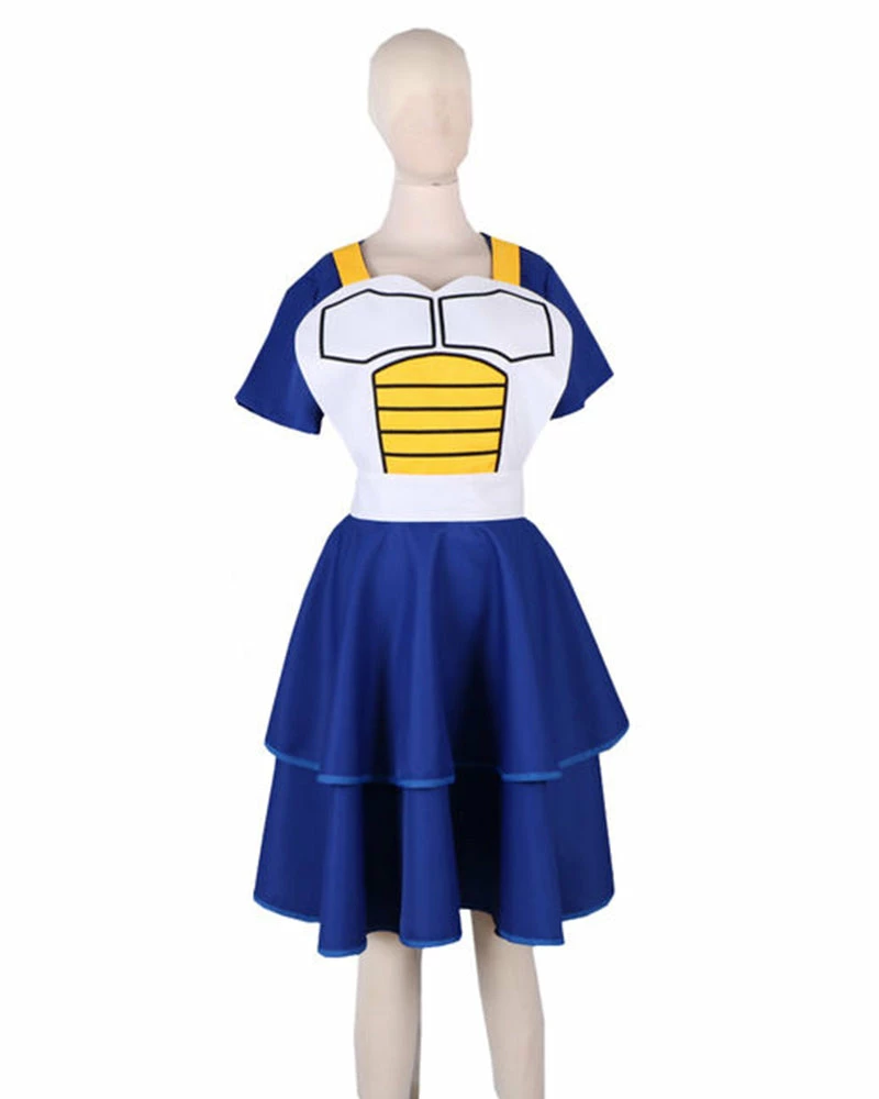 Auscosplay Dragon Ball Vegeta Female Dress Cosplay Costume Anime Costume 3 Auscosplay Dragon Ball Vegeta Female Dress Cosplay Costume Anime Costume