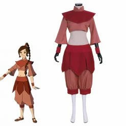 Auscosplay Avatar The Last Airbender Ty Lee Cosplay Costume Anime Costume
