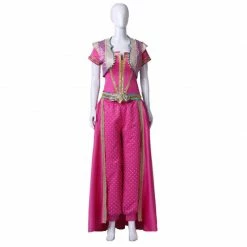 Auscosplay Aladdin Princess Jasmine Cosplay Costume Fancy Dress Prince & Princess Costume
