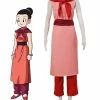 Auscosplay Dragon Ball Chichi Cheongsam Cosplay Costume Anime Costume 2 Auscosplay Dragon Ball Chichi Cheongsam Cosplay Costume Anime Costume
