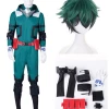 Auscosplay My Hero Academia Izuku Midoriya Deku Battle Cosplay Costume 2 Auscosplay My Hero Academia Izuku Midoriya Deku Battle Cosplay Costume