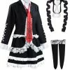 Auscosplay Danganronpa Yasuhiro Taeko Cosplay Cosplay Costume Anime Costume