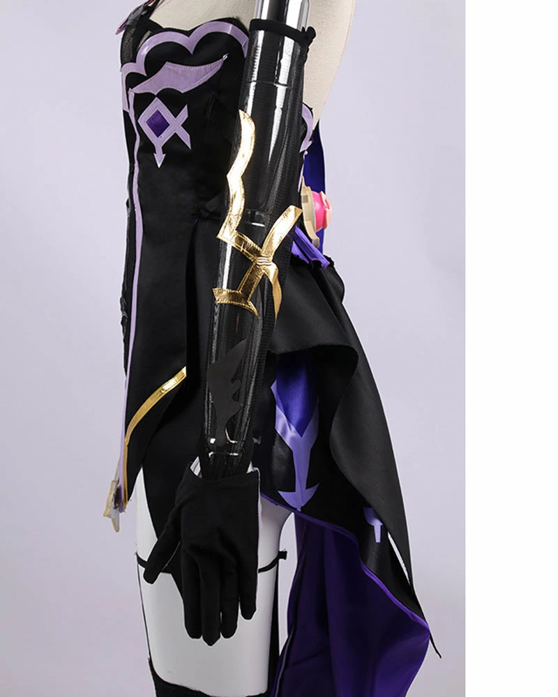 Auscosplay Genshin Impact Cosplay Genshin Impact Fischl Cosplay Costume Dress 5 Auscosplay Genshin Impact Cosplay Genshin Impact Fischl Cosplay Costume Dress