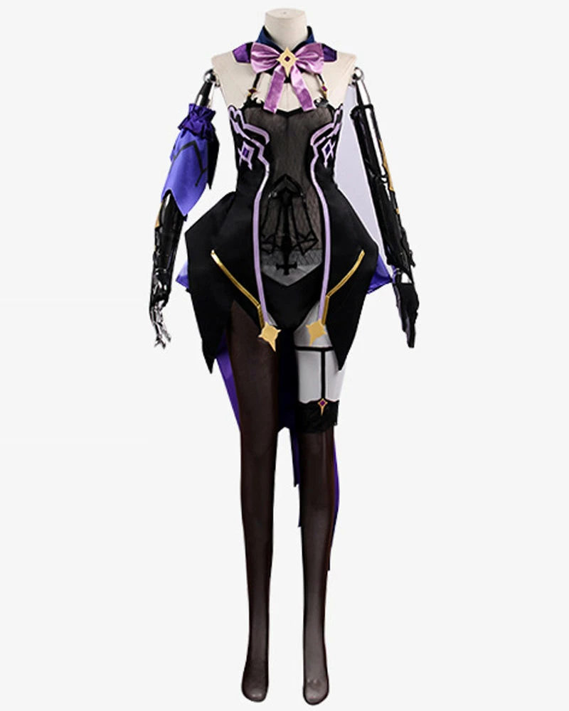 Auscosplay Genshin Impact Cosplay Genshin Impact Fischl Cosplay Costume Dress 3 Auscosplay Genshin Impact Cosplay Genshin Impact Fischl Cosplay Costume Dress