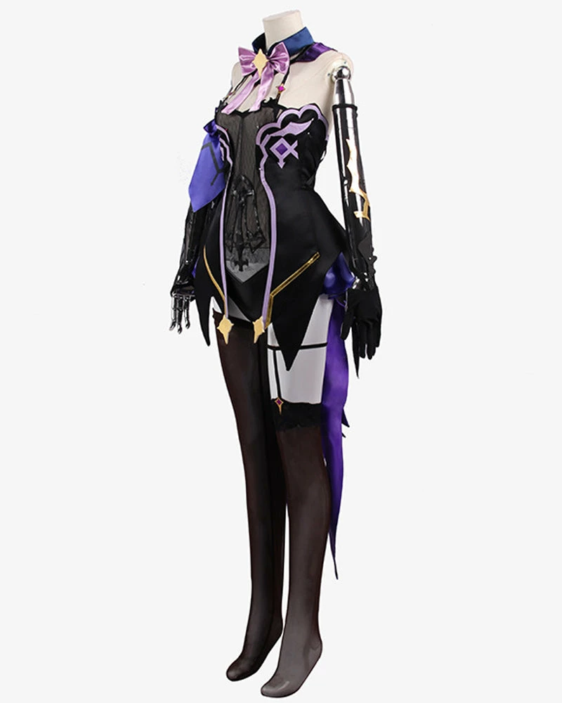 Auscosplay Genshin Impact Cosplay Genshin Impact Fischl Cosplay Costume Dress 4 Auscosplay Genshin Impact Cosplay Genshin Impact Fischl Cosplay Costume Dress