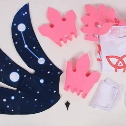 Auscosplay Genshin Impact Paimon Cosplay Costume Dress Genshin Impact Cosplay 17 Auscosplay Genshin Impact Paimon Cosplay Costume Dress Genshin Impact Cosplay