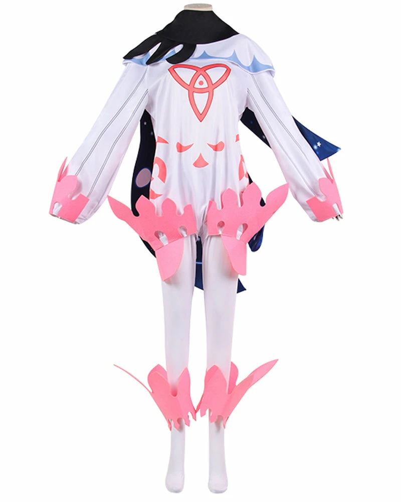 Auscosplay Genshin Impact Paimon Cosplay Costume Dress Genshin Impact Cosplay 3 Auscosplay Genshin Impact Paimon Cosplay Costume Dress Genshin Impact Cosplay