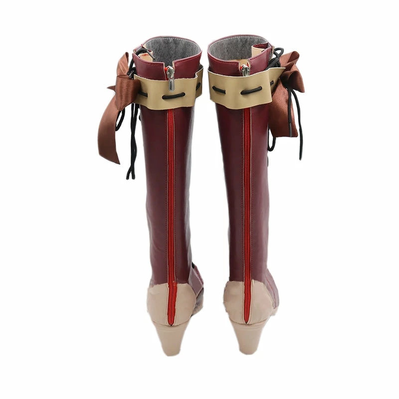 Auscosplay Violet Evergarden Cosplay Shoes Anime Women Boots 4 Auscosplay Violet Evergarden Cosplay Shoes Anime Women Boots