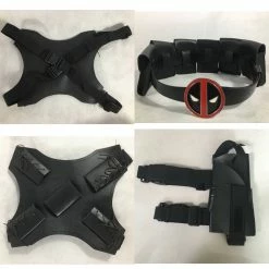 Auscosplay Deadpool Costumes 2020 Deadpool Cosplay Costume Bodysuits Suit For Adults And Kids Spandex Zentai 3D Style