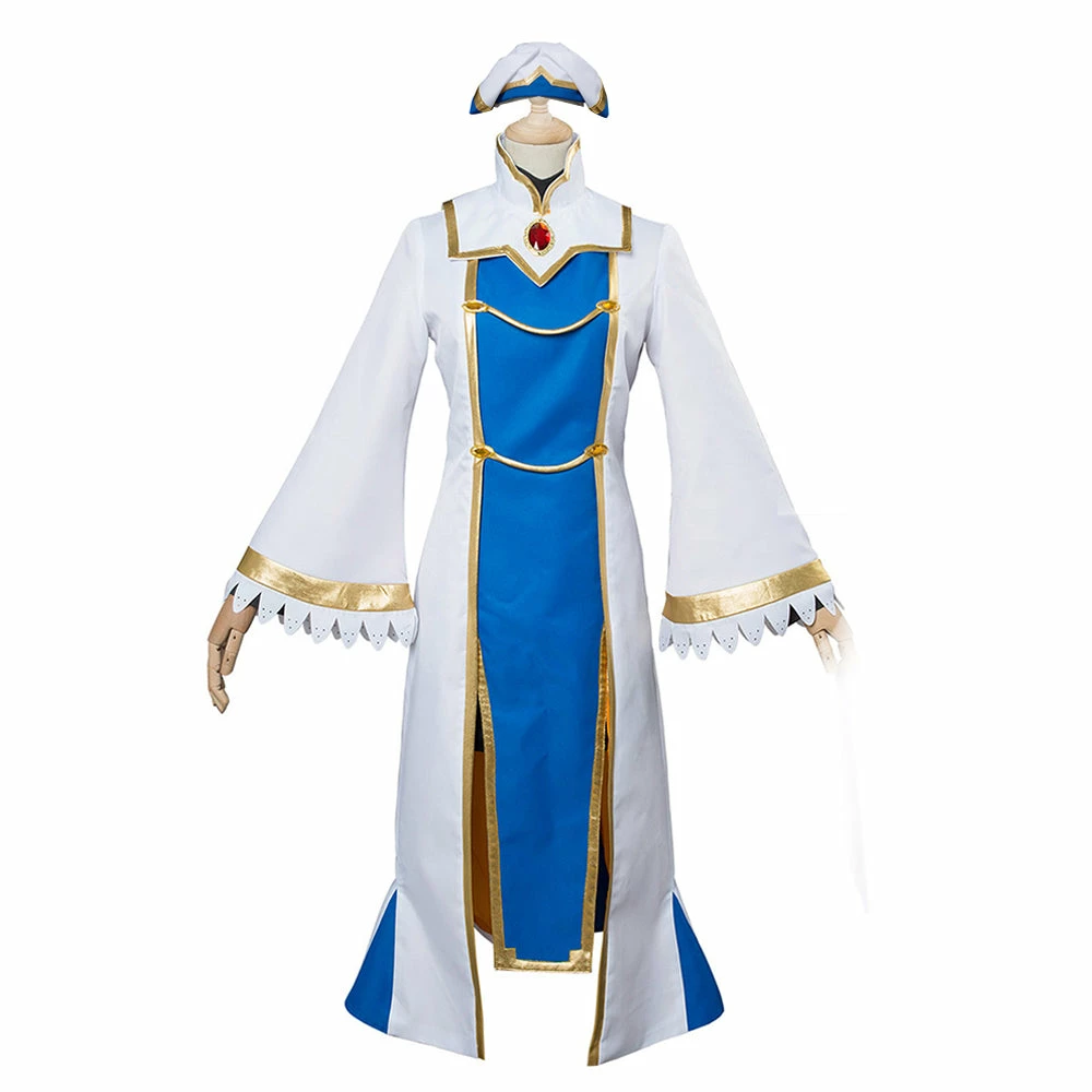 Auscosplay Goblin Slayer Priestess Onna Shinkan Cosplay Costume 3 Auscosplay Goblin Slayer Priestess Onna Shinkan Cosplay Costume