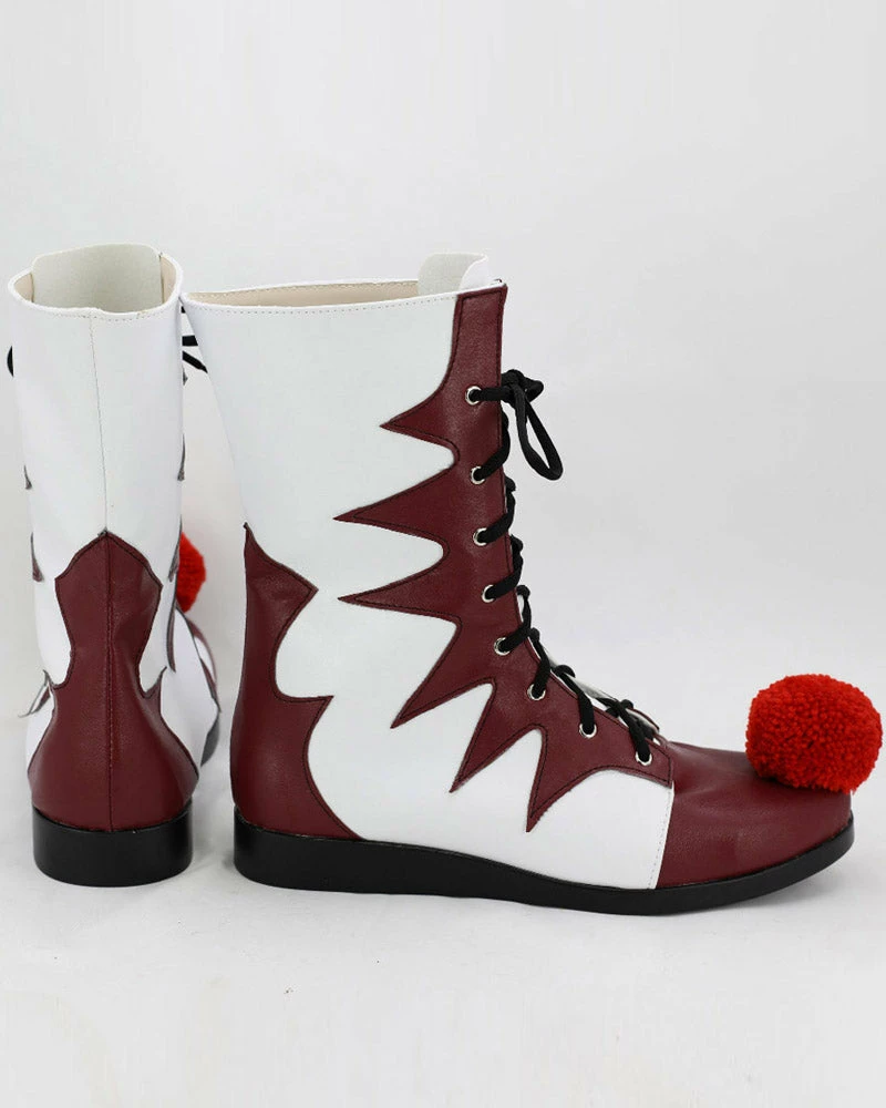 Auscosplay Pennywise Cosplay Shoes/Boots Custom Made For Male/Female 4 Auscosplay Pennywise Cosplay Shoes/Boots Custom Made For Male/Female